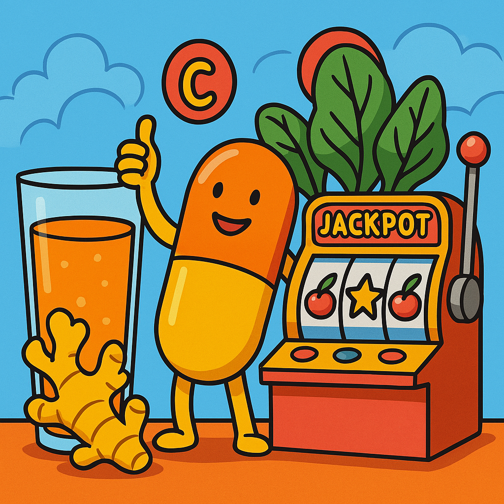 jackpot og vitaminer